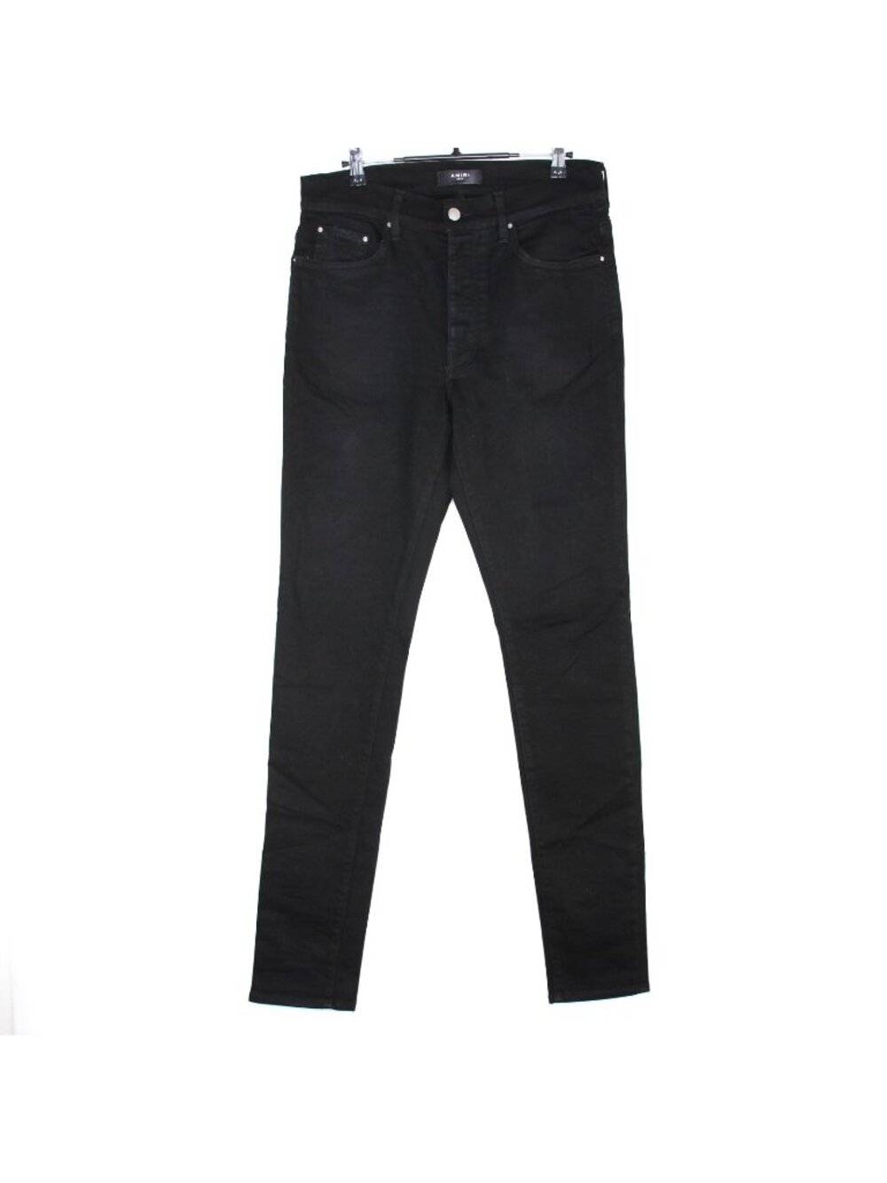 Amiri Mens 34 x 34 Black Skinny Jeans H1025